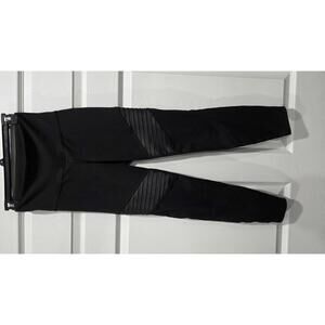 Old Navy Active Black Moto-Style Leggings - Size Small